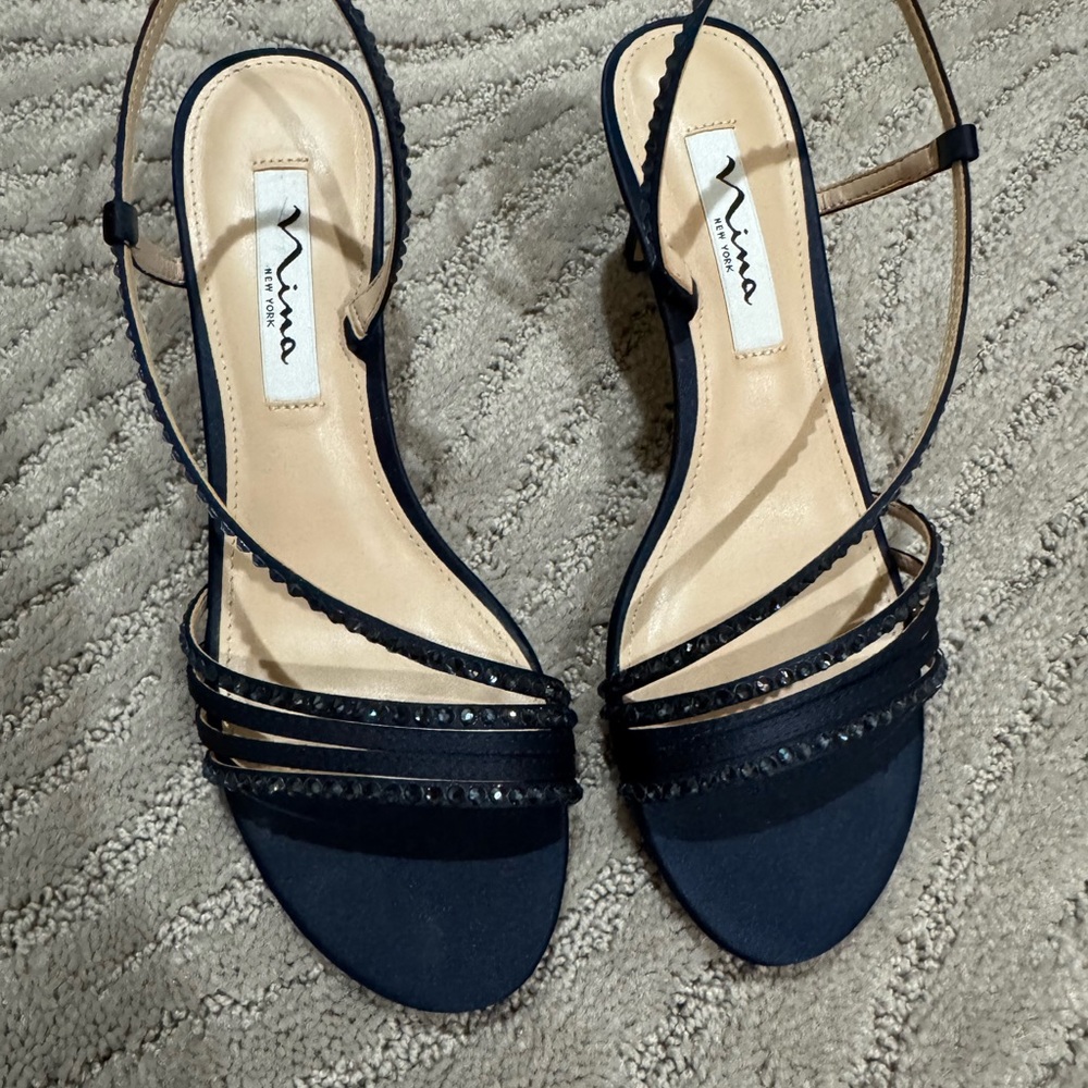 Nina Nelena Navy Dreamland Women's navy blue Strappy Sandals 7m